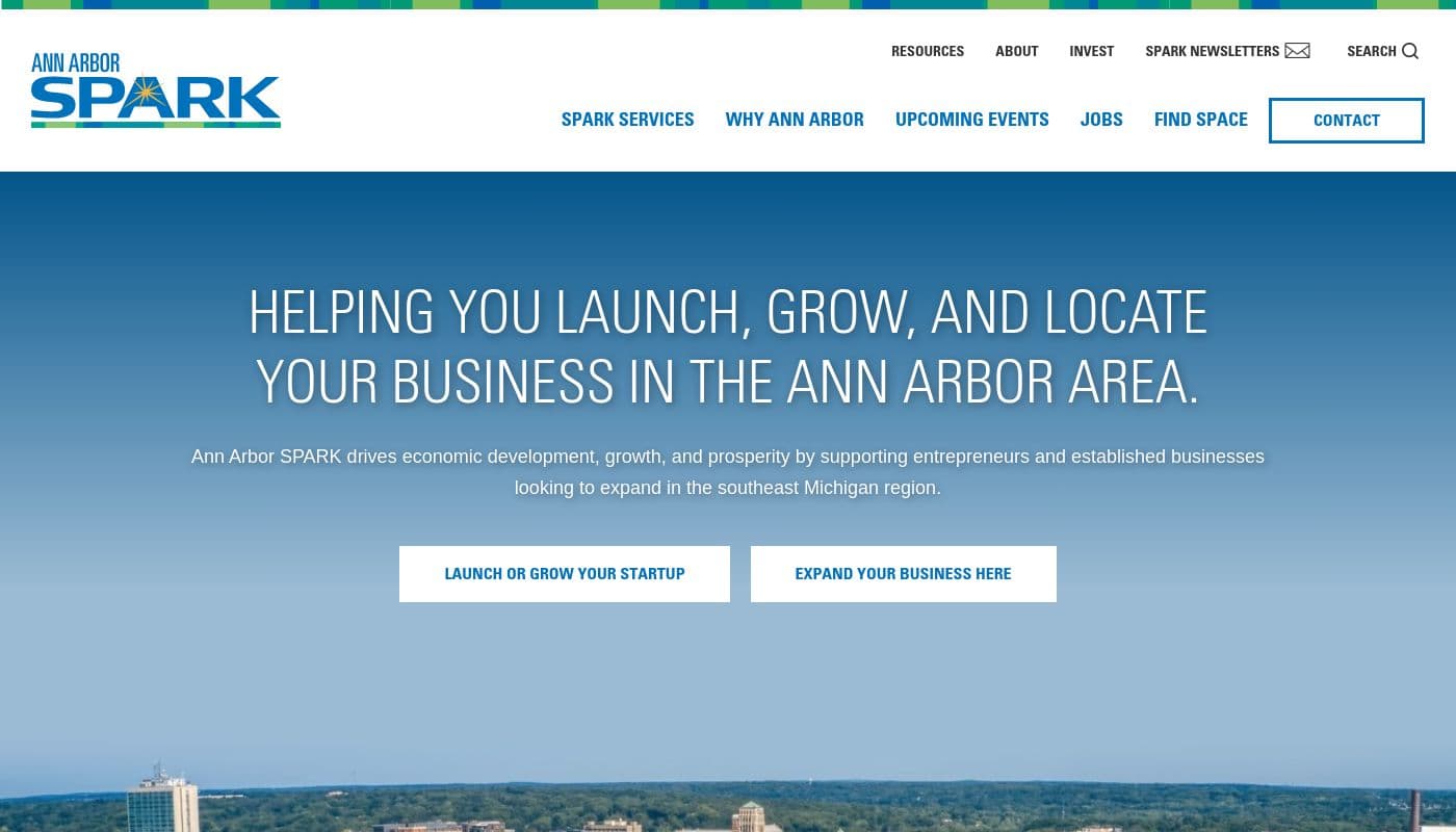 Ann Arbor SPARK-Banner